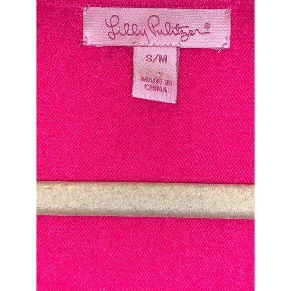 Lilly Pulitzer 100% Cashmere Color Block Sweater - Picture 4 of 4